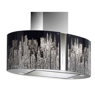 Falmec MIRABILIA ROUND 67 páraelszívó Manhattan üveggel külső motorra is köthető 67cm B