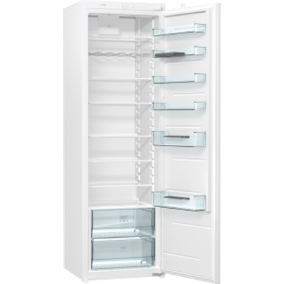 GORENJE RI4182E1 Beépíthető egyajtós hűtőszekrény, fagyasztó nélkül, 177 cm magas