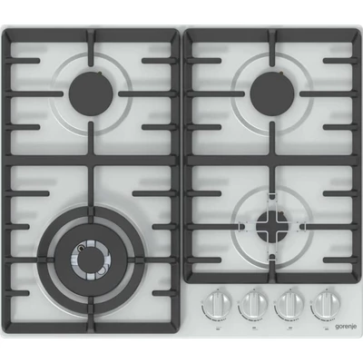 Gorenje G641X Inox 4 égős beépíthető gázfőzőlap Wok égővel mokka tartóval 
