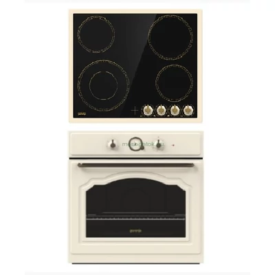 Gorenje BO73CLI - EC642CLI beépíthető rusztikus főzőlap-sütő szett