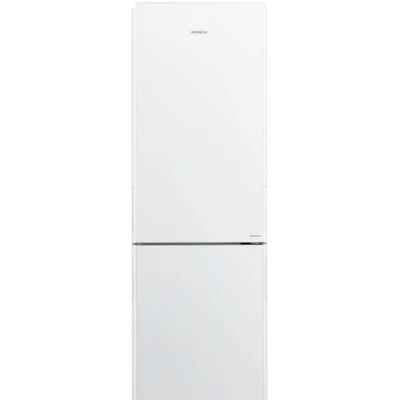 HITACHI BG410PRU6X.GPW Fehér üveg alulfagyasztós kombinált hűtőszekrény No Frost 215/106L A++