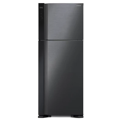 HITACHI V540PRU7.BBK felül fagyasztós fekete hűtőszekrény NoFrost 333/117L A++