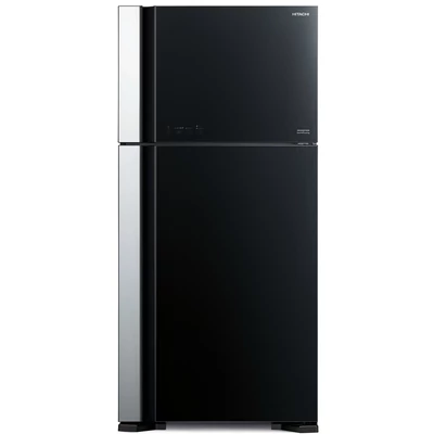 HITACHI VG660PRU7.GBK kombinált felül fagyasztós hűtőszekrény NoFrost 405/145L A++