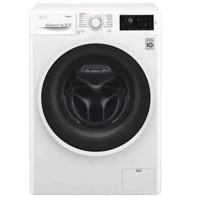 LG F4J6TG0W  inverteres gőz mosó-szárítógép LED kijelzővel töltetérzékelő NFC 8/5kg A
