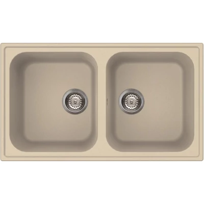 LIVINOX ECOSTONE HOME 450 beige gránit mosogatótálca