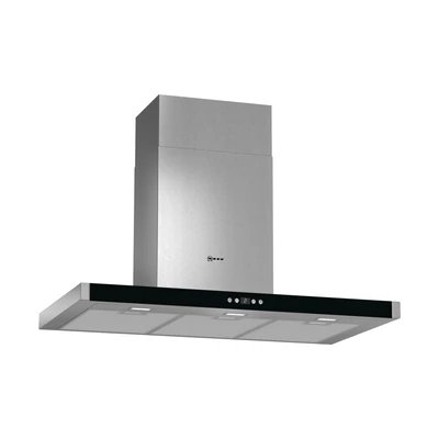 NEFF D79MH52N1 Inox/fekete falra szerelhető kürtős páraelszívó kijelzővel 90cm A+