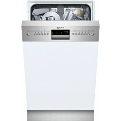 NEFF S483M50S0E Félig beépíthető mosogatógép külső vezérlővel 10 teríték A++