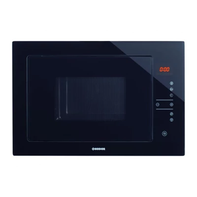 Nodor NM 25 TG BK beépíthető fekete üveg grilles mikrohullámú sütő súlyautomatika 25L