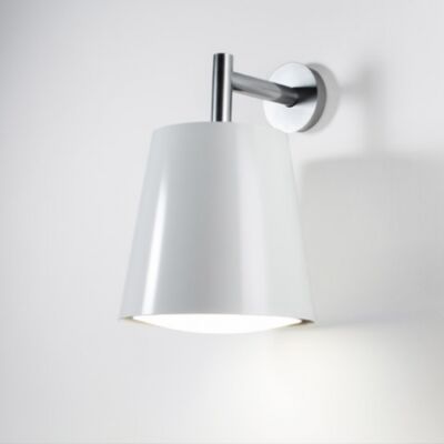 SIRIUS SLT 105 Fehér lámpa alakú design távirányítós fali páraelszívó neon fénnyel 48cm