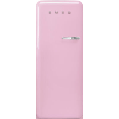 Smeg FAB28LPK3 retro egyajtós hűtőszekrény fagyasztóval rózsaszín balos 222/26L A+++