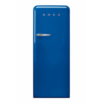Smeg FAB28RBE3 retro egyajtós hűtőszekrény fagyasztóval kék jobbos 222/26L A+++