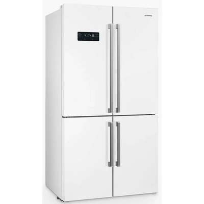 SMEG FQ60B2PE1 4 ajtós Side By Side fehér/inox hűtőszekrény No Frost 376/165L A++