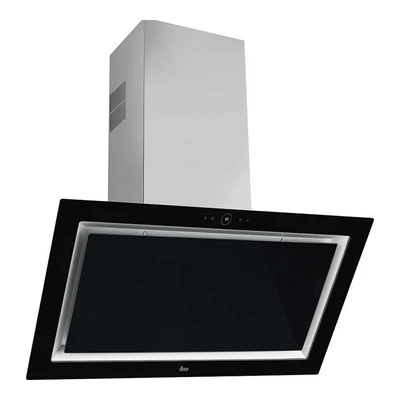 TEKA DLV 985 B BLACK fekete fali döntött kürtős páraelszívó üveg fronttal 90cm A