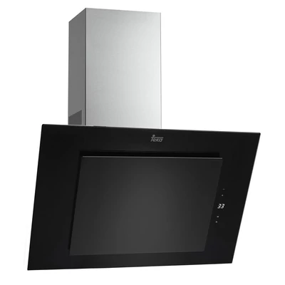 TEKA DVT 680 B Fali fekete döntött üvegernyős páraelszívó LED világítással 60cm D