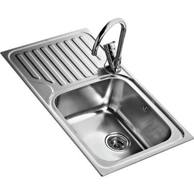 TEKA CLASSIC 86 1B 1D (45) MAX Inox egymedencés mosogatótálca csepegtetővel balos