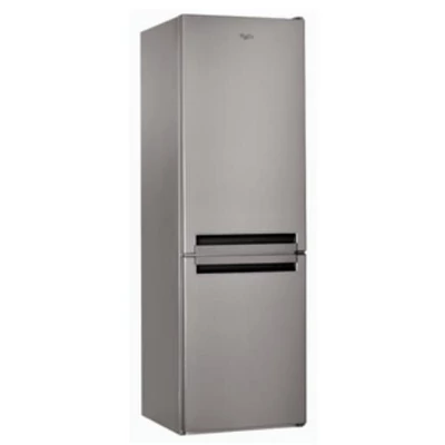 Whirlpool BSF 8353 OX  Inox alulfagyasztós kombinált hűtőszekrény 228/109L A+++