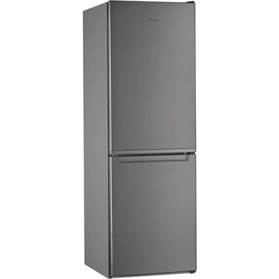 Whirlpool W5 721E OX inox 6 érzék alulfagyasztós kombinált hűtőszekrény 197/111L A++