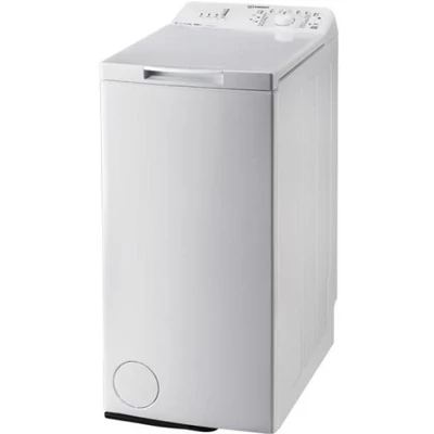 Indesit BTW A61052 (EU) Fehér felültöltős mosógép LED kijelzővel gyors mosás 6kg A++
