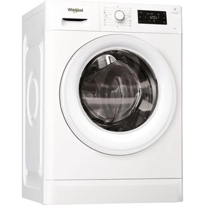 Whirlpool FWG71284W EU inverteres 6 érzék csendes elöltöltős mosógép  7kg A+++-10%