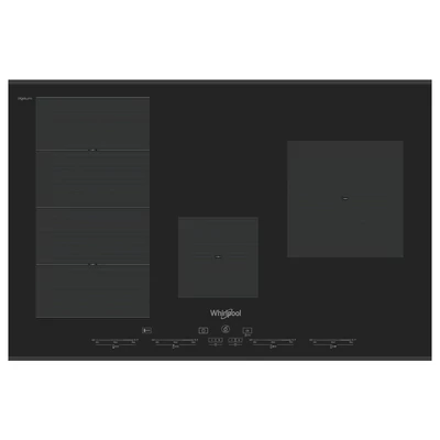 Whirlpool SMC 774 F/BT/IXL SmartCook 6 érzék indukciós főzőlap FlexiSide Booster 77cm