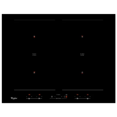 Whirlpool ACM 928/BA Beépíthető 4 zónás indukciós főzőlap Flexi Cook Booster 58cm