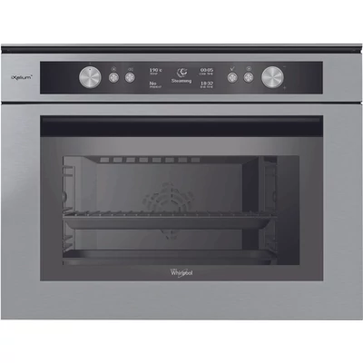 Whirlpool AMW 599/IXL Beépíthető 6 érzék gőzsütő gőzpároló kijelző süllyesztett gomb 34L 