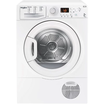 Whirlpool WTD 850B W EU Fehér kondenzációs szárítógép gyorsszárítás program 8kg B 
