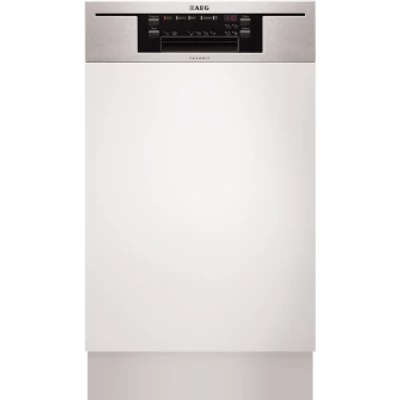 AEG FEE62400PM Kezelőpanelig beépíthető keskeny mosogatógép 45cm 9 teríték A++