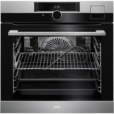 AEG BSK892330M Beépíthető multifunkciós gőzsütő hőlégbefúvás+gőz+húshőmérő 70L A++