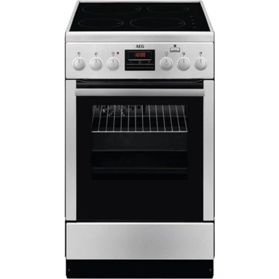 AEG CIB56400BX Inox keskeny kerámialapos villanytűzhely időzítővel 50cm 58L A