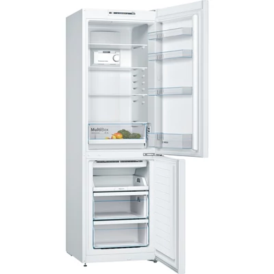 BOSCH KGN36NW30 Fehér kombinált alulfagyasztós hűtőszekrény NO FROST 215/87L A++