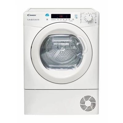 Candy CS4 H7A1DE-S Keskeny 49cm mélyhőszivattyús szárítógép 7kg A+ 