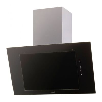 CATA THALASSA 1200 XGBK/D Döntött fekete üveg fali páraelszívó 120 cm A+