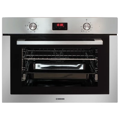 NODOR D 5008 DT X Beépíthető inox 45cm magas multifunkciós sütő 40L A+