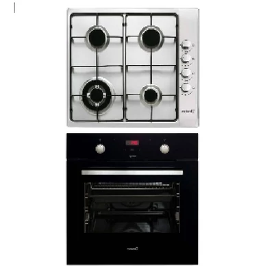 CATA MD 7010 BK - GI 6031 X gázfőzőlapos szett elektromos sütővel wok égővel 