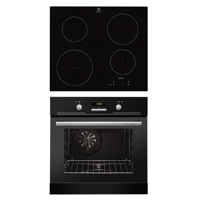 Electrolux EZB3410AOK beépíthető sütő - EHH6240ISK indukciós kerámia főzőlap szett