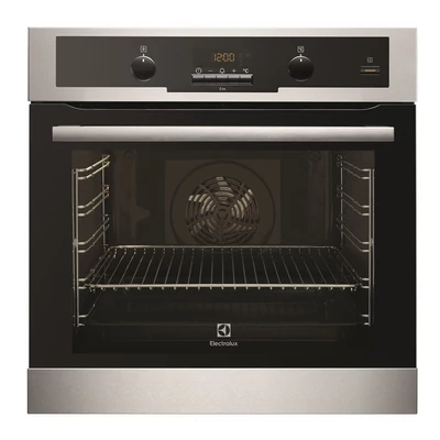 ELECTROLUX EOC5654AOX Beépíthető pirolitikus multifunkciós sütő turbo grillel 72L A+