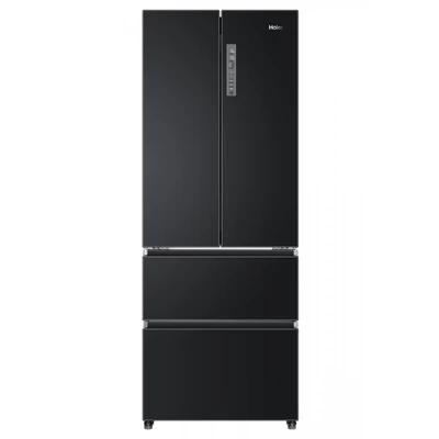 Haier HB16FBAA Fekete alulfagyasztós kombinált hűtőszekrény No Frost 274/108L A+ 