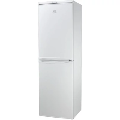 Indesit CAA 55  Fehér antibakteriális alulfagyasztós kombinált hűtőszekrény 150/84L A+