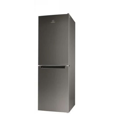 Indesit LR7 S2 X Inox antibakteriális alulfagyasztós kombinált hűtőszekrény 196/111L A++