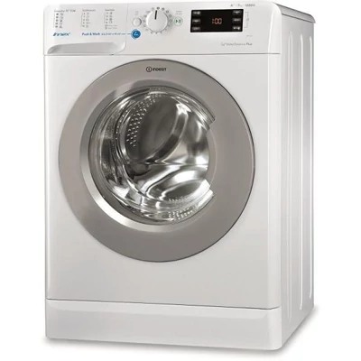 Indesit IBWE 71253X WSSS EU  elöltöltős mosógép digitális kijelzővel 54cm mély 7kg A+++