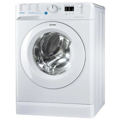 Indesit BWSA 71253 W EU Fehér keskeny mosógép kijelzővel 43,5cm mély 7kg A+++