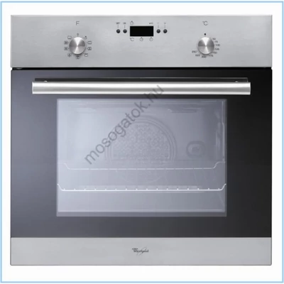 WHIRLPOOL AKP 244/IX Inox beépíthető multifunkciós sütő kijelzővel gyerekzárral 56L A