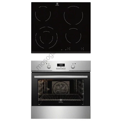 Electrolux EOA3454AOX - EHF6241FOK beépíthető sütő kerámia főzőlap szett