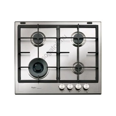 Whirlpool GMF 6422/IXL Inox gázfőzőlap wok égő automata szikragyújtás 59cm