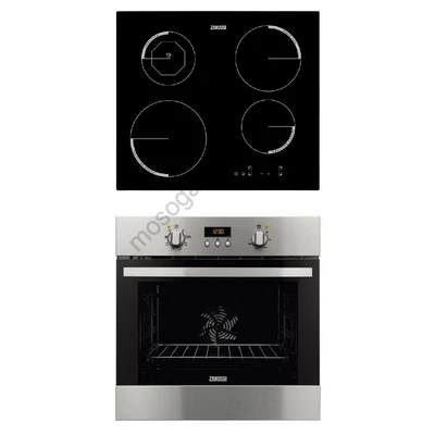 ZANUSSI ZOB35701XK - ZEI6840FBA beépíthető sütő indukciós főzőlap szett