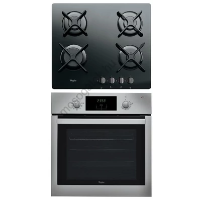 Whirlpool AKP 742 IX beépíthető sütő - AKT 6414 NB gázfőzőlap szett