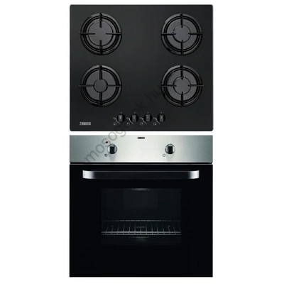 ZANUSSI ZOB131X - ZGO65414BA beépíthető sütő kerámia gázfőzőlap szett