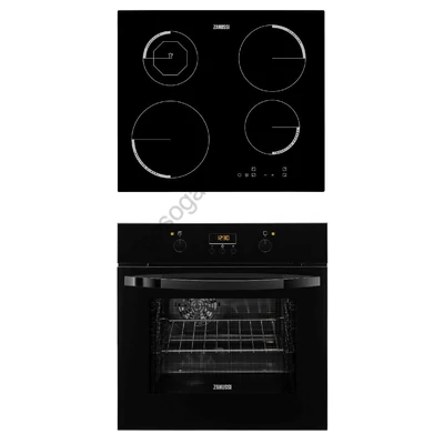 Zanussi ZOB35702BV elektromos sütő - ZEI6840FBA indukciós főzőlap szett