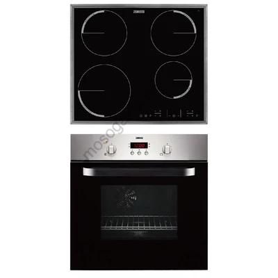 Zanussi ZOB442X beépíthető sütő - ZEL6640XBA indukciós kerámia főzőlap szett
